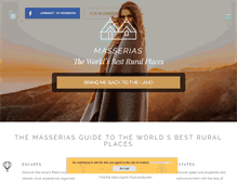Tablet Screenshot of masserias.com